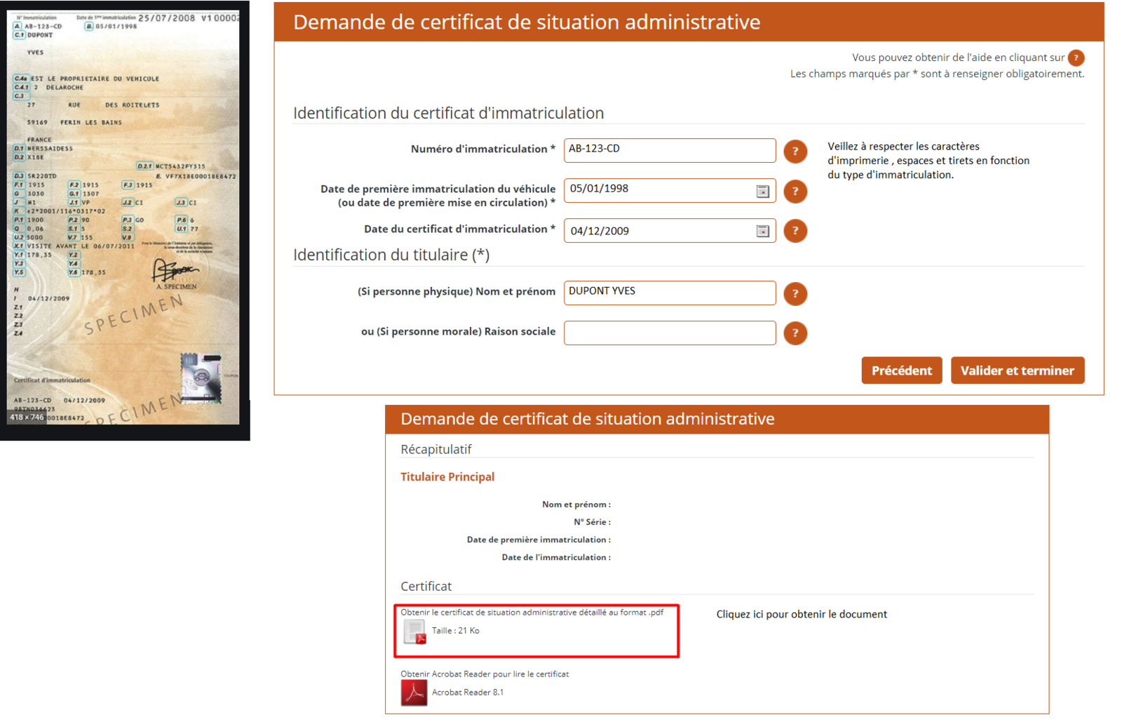 comment remplir le cerfa 14948*01